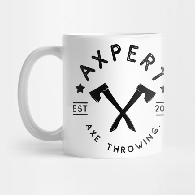 Axe Throwing Axpert by Modestquotes